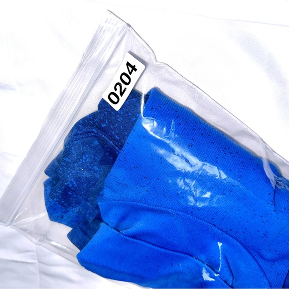 Athleta Women’s XS Blue Long Sleeve Ribbed Seamless Activewear Top Turtleneck - Picture 10 of 10